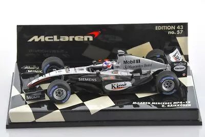 F1 McLAREN MP4-19 #6 K.Raikkonen 2004 1/43 MINICHAMPS 530044306 • $56.47