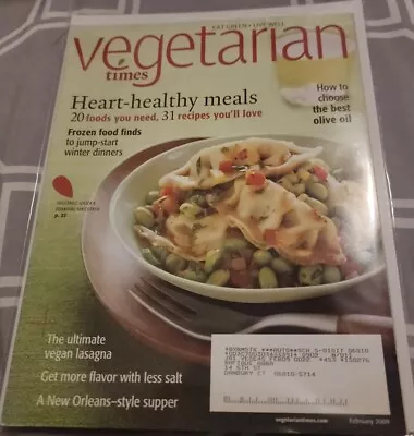 Vegetarian Times Magazine February 2009 • $8.95