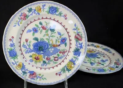 Mason's REGENCY PLANTATION COLONIAL 2 Salad Plates 7 3/4  C-4475 GREAT CONDITION • $32.88