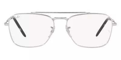 Ray-Ban New Caravan RX3636V Eyeglasses Unisex Silver Square 55mm New & Authentic • $349.14