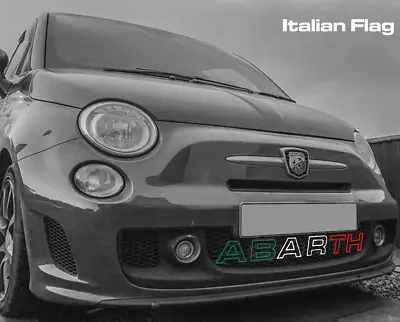 Abarth 595 Styling- Outline Letters - Diffuser Badge Multiple Colours • $31.11