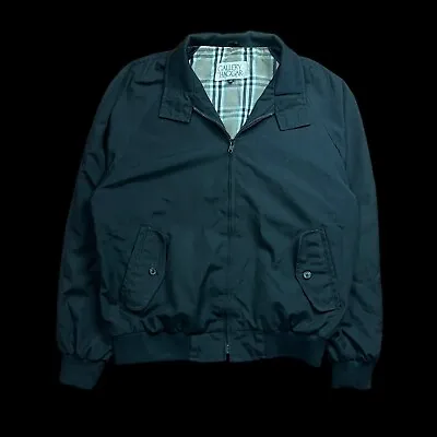 Vintage Black Harrington Jacket Size M 70’s 80’s • $75