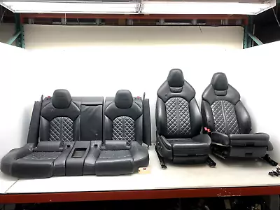 2013-2015 Audi S7 Left Right Front Rear Complete Sport Leather Seat Set Oem • $2059.99