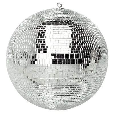 Genuine Lightweight Small Silver Mirror Dance Disco Party DJ Ball (100mm 4 )  • £8.99