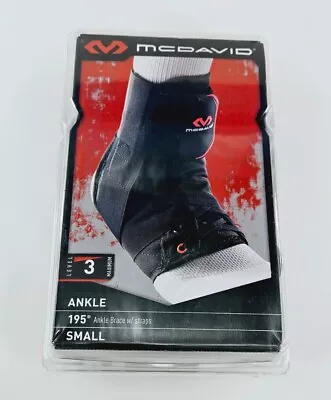 McDAVID 195 Ankle Brace With Straps Small Level 3 Comfortable Max Support • $19