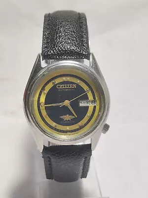 Vintage  Citizen   Automatic Movement  8200 Date Day Dial Wrist Watch B235 • $24.21