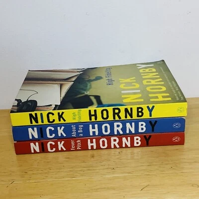 £4.99 • Buy Nick Hornby Paperback Book Bundle/Lot - About A Boy, High Fidelity, Fever Pitch