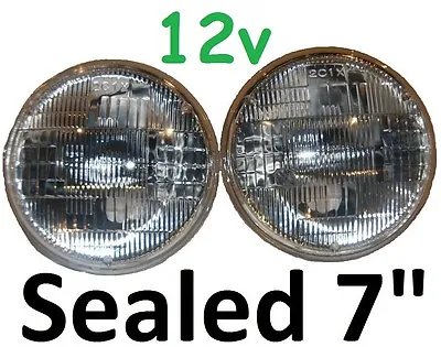 7  Sealed Beam Headlights 12V Chevrolet Chev Chevy Bel-Air C10 C20 C30 G20 • $59.08