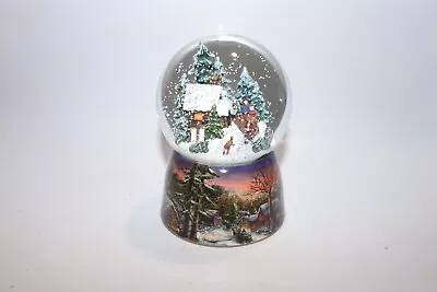 Roman Inc. Christmas Winter Scenery Musical Snow Globe Pre-Owned • $19.99