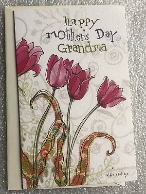 Mother's Day Card Recycled Paper Greetings  Happy Mother's Day Grandma There...  • $2.83