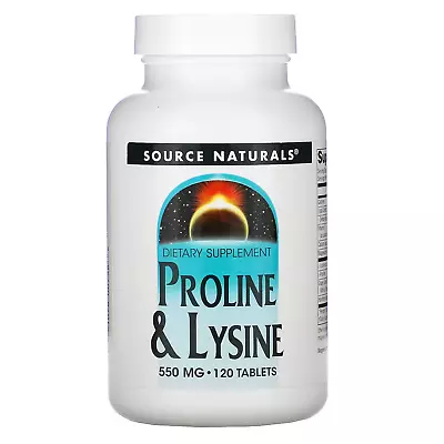 L-Proline & L-Lysine 550 Mg 120 Tablets • $59.95