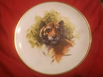 Wedgwood Porcelain Plate Tiger David Shepherd Limited Edition • £10.99