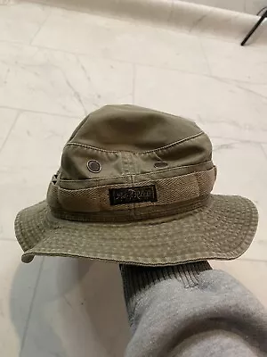 Vintage Polo Ralph Lauren Fishing Ventilated Bucket Hat Army Green • $60
