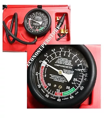 Fuel Pump & Vacuum Tester Carburetor Valve Pressure Tester Gauge Kit Car Truck • $22.99