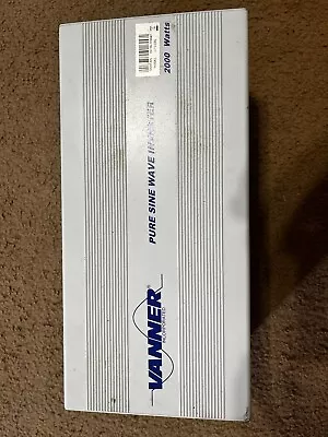 VANNER - VLT12-2000 12 Volt DC To AC Pure Sine Wave Inverter • $300