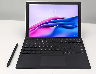 Microsoft Surface Pro 6 Black 8th Gen I5-8350U/256GB SSD/8GB RAM/Pen/Wty • $599