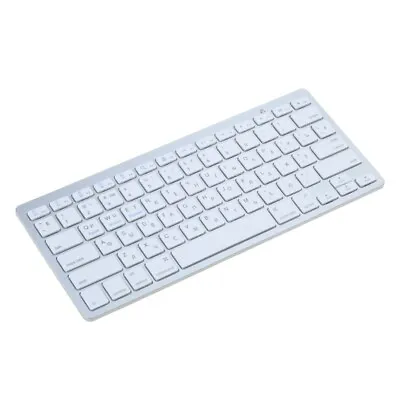 Russian Mini Wireless Bluetooth 3.0 Slim Keyboard For Windows Mac PC Tablet New • $25.04