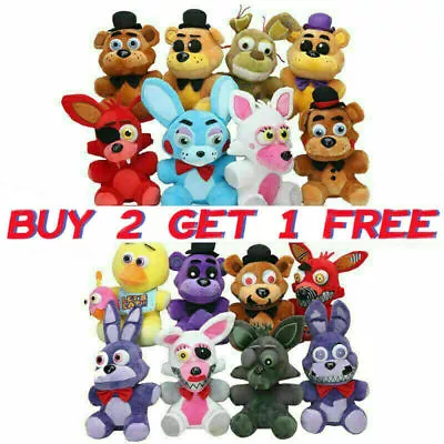 Five Nights At Freddy's FNAF Horror Game Kid Plushie Toy Plush Dolls Gifts UK@ • £8.39