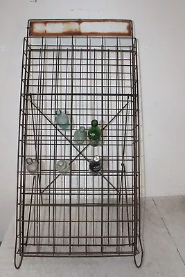 Vintage 98 Soda Bottle  Wire Return Rack Coca Cola Pepsi • $249.99