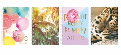 £3.79 • Buy 2022-2023 A5 Week To View Academic Diary Hardback Spiral Student Teacher Diary