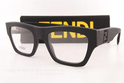 Brand New FENDI Eyeglass Frames FE 50069I 002 Black For Men Women Size 51mm • $309.99