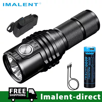 IMALENT MS03 Tactical Flashlight 13000 Lumens Super Bright EDC Torch CREE XHP70 • $129.95
