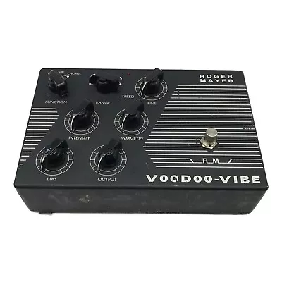 Roger Mayer Voodoo Vibe Tremolo Vibrate Chorus Guitar Effect Pedal Tested Used • $390.45