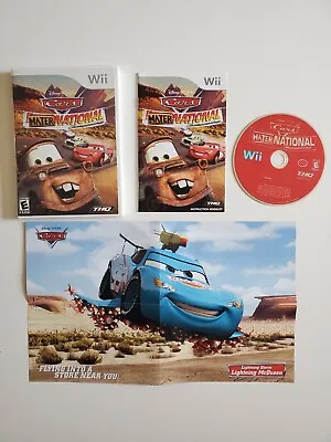 Cars: Mater-National Championship (Nintendo Wii 2007) CIB TESTED W/ Poster! • $9.71