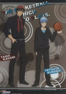 Plastic Poster Kuroko No Basuke Basketball Anime Tetsuya Kagami Taiga SEIRIN • $11.99