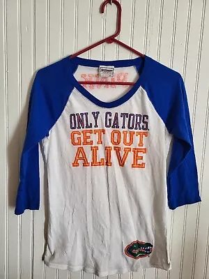 Victorias Secret PINK University Of Florida Jersey Only Gators Get Out Alive M • $18.99