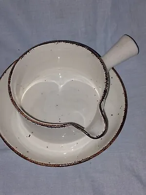 Midwinter Stonehenge Creation Gravy Sauce Jug And Stand -Excellent-FREE UK POST • £19