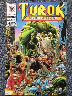 $10 • Buy Turok Dinosaur Hunter 1993 Valiant #2 Comic