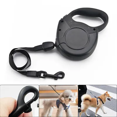 £13.19 • Buy 8m Retractable Large Dog Leads Extending Leash Tape Puppy Training Cord Max 50kg