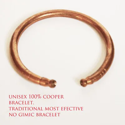 £7.99 • Buy Premium Pure Copper Torque Bangle/bracelet For Arthritis Pain Relief Health