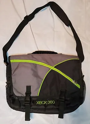 Official MICROSOFT XBOX 360 Messenger Bag Travel Case Saddle Shoulder Carry Tote • $49