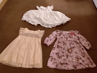 Small Bundle Of Multi-Coloured Baby Girl Dresses 6-9/6-12 Months • £1.50