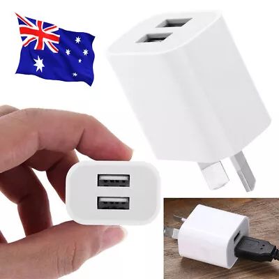 $7.99 • Buy Dual USB Wall Charger Universal Port 5V  AC Power Adapter For Iphone Samsung Au