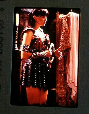 Xena Warrior Princess Lucy Lawless Profile Chakram 35mm Slide Transparency • £12.06