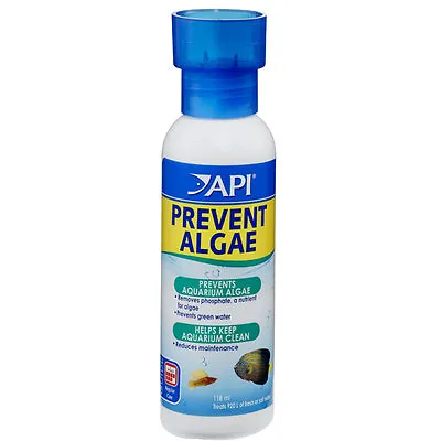 £7.19 • Buy API Prevent Algae 118ml Aquarium Fish Tank Anti Algae Treatment Remove Phosphate