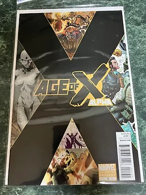 Age Of X Alpha #1 (2010 Marvel Comic) 2nd Print Variant VF-NM • $3.83