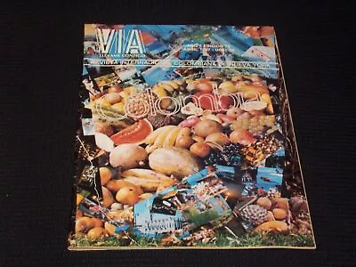 1987 April Via Magazine - Columbia Issue Spanish Text Front Cover - E 1257 • $49.99
