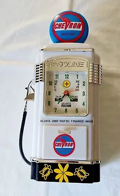 Vintage Chevron Gas Pump Bank & Clock Aloha 2002 NAFSC Finance MGRS Convention  • $7.95