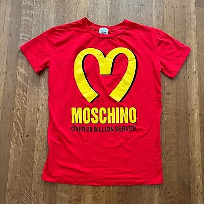 MOSCHINO CHEAP AND CHIC McDonald's Logo T-shirt • $38