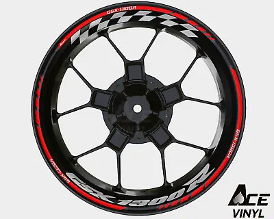 Suzuki GSX-1300R Wheel Decals Rim Stickers Tape Graphic Rims Stripes Hayabusa • $44.99