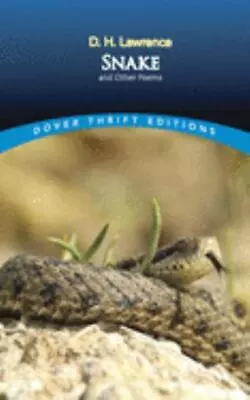 Snake And Other Poems; Dover Thrift Editions- DH Lawrence 0486406474 Paperback • $4.70