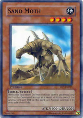 Sand Moth - SD7-EN015 - Common - 1st Edition - YuGiOh • £0.99