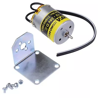 MFA 719RE-280/1 12-24V 3 Pole DC Motor  8224RPM + Bracket • £10.89