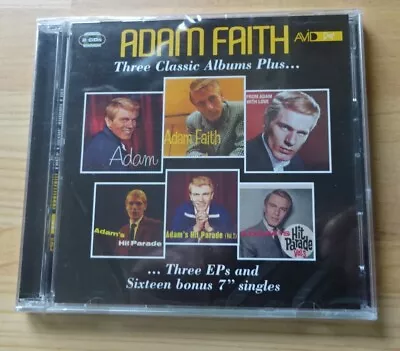 Adam Faith--three Classic Albums Plus-ep Tracks---64 Tracks--sealed-new-mint • £5