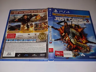 Just Cause 3 - Promo Disc (sony Ps4 Game  Ma15+) • $10.75