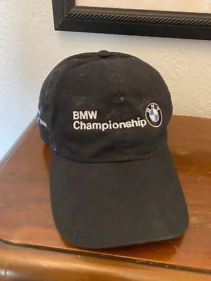 BMW Championship Crooked Stick IN Ahead Adjustable Hat Cap Golf Men Black • $17.99